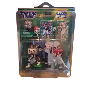 Starting Lineup Classic Doubles 1998 John Elway College & Pro